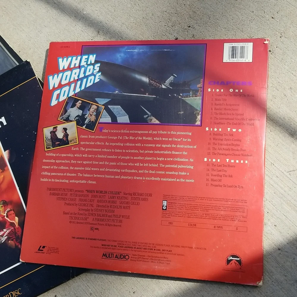 Laser Disc Collection 4ea - Picture 9 of 9